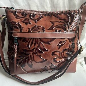 Calling all Cowgirls!! This leather purse is for you!!